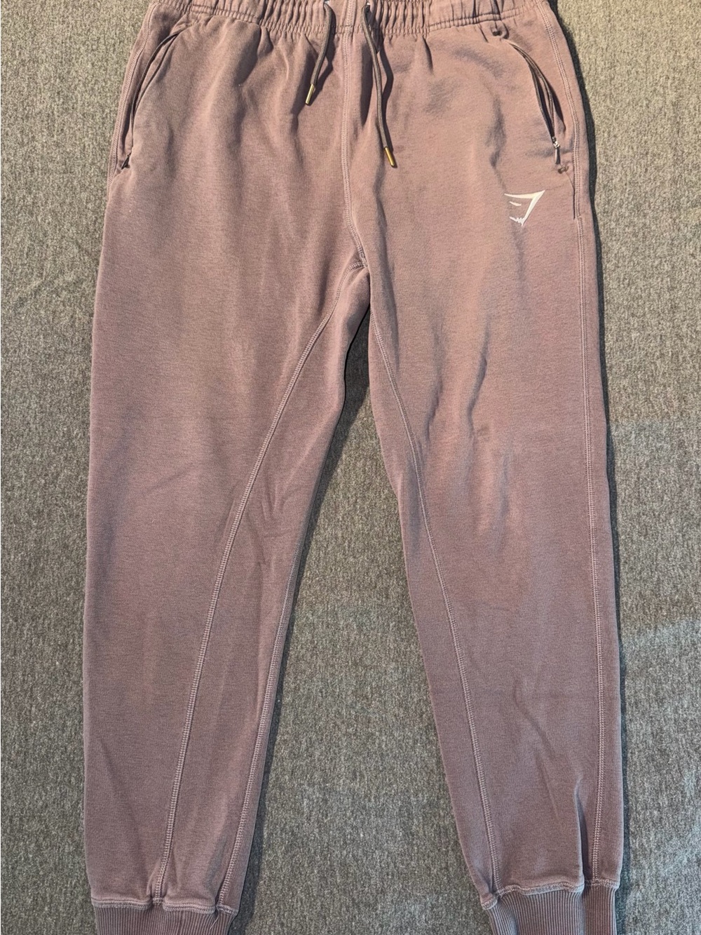 Gymshark Men’s Mauve Drawstring Joggers